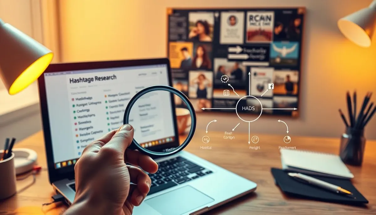 Hashtag keyword research