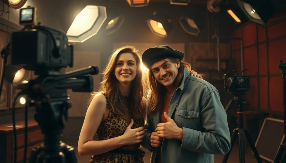 Alice Arno et Jesús Franco