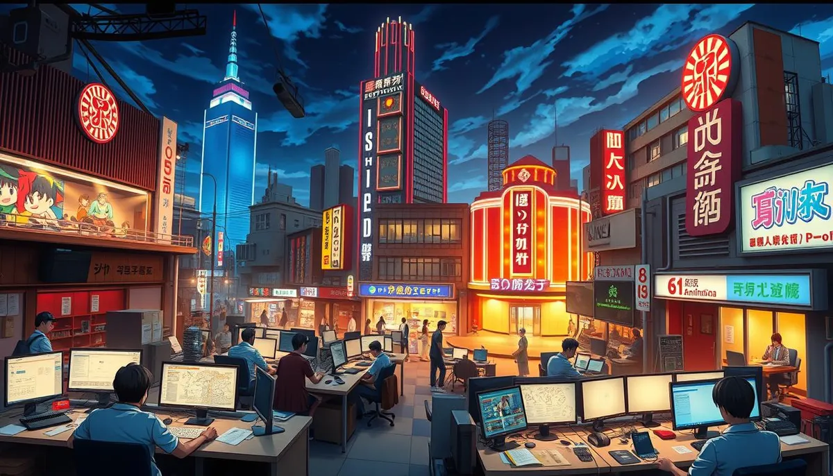 Studios d'animation d'anime célèbre