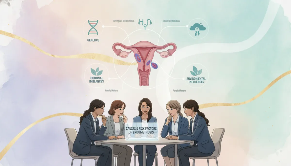 Causes et facteurs de risques de l'endométriose