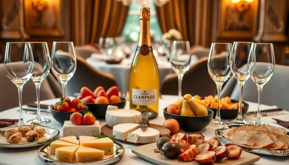 Champagne food pairing Champagne food pairing