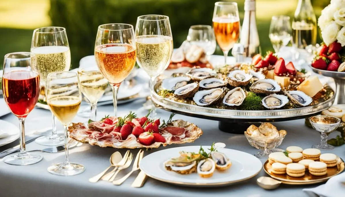 Champagne food pairings Champagne food pairings