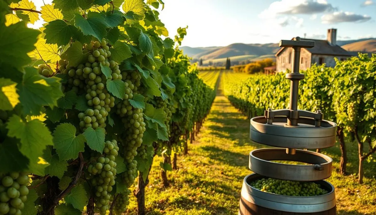 Champagne production process Champagne production process