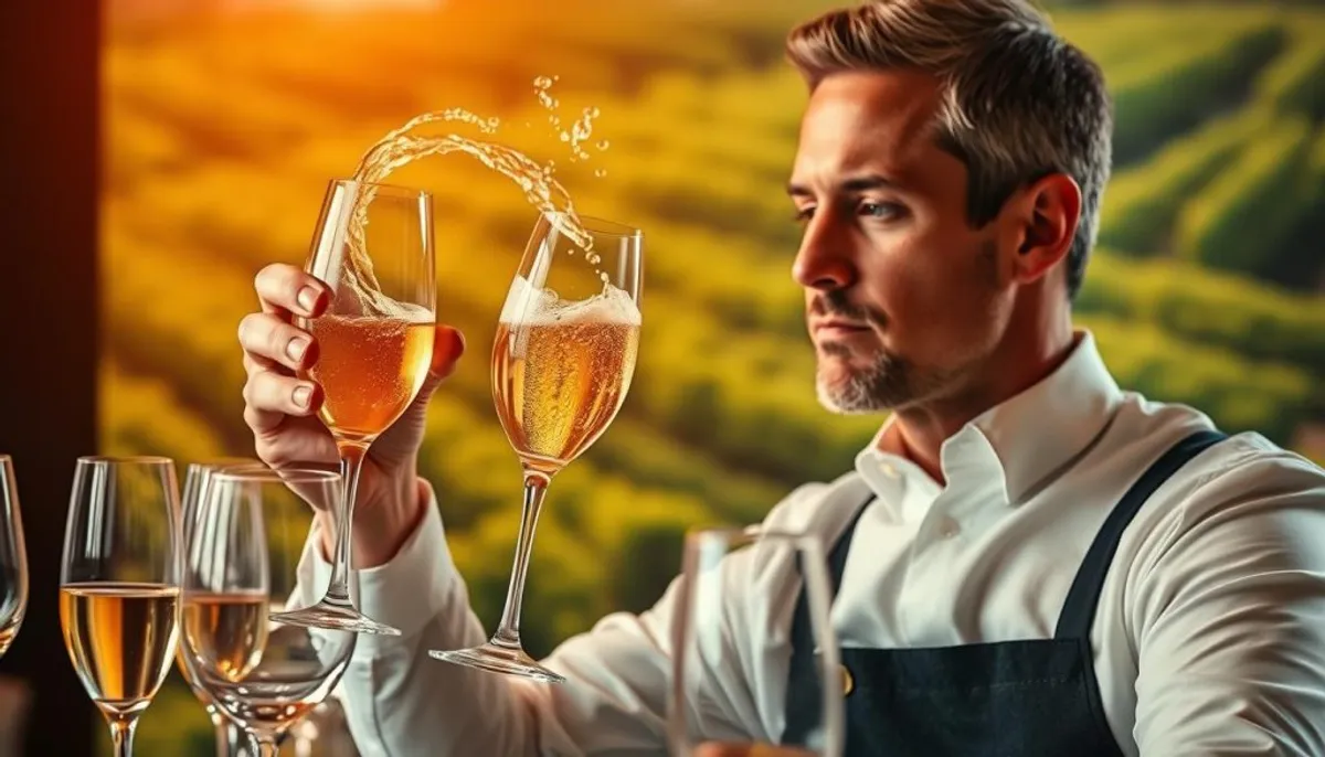 Champagne tasting technique Champagne tasting technique