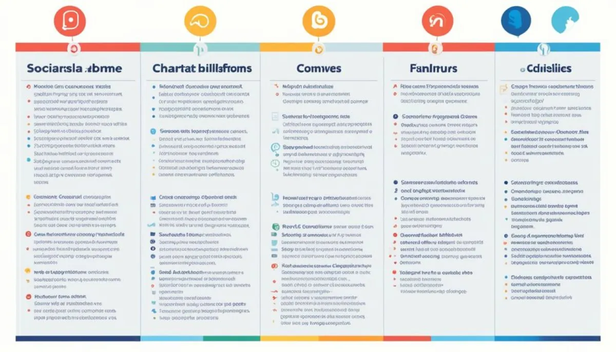 comparison social media comparison social media