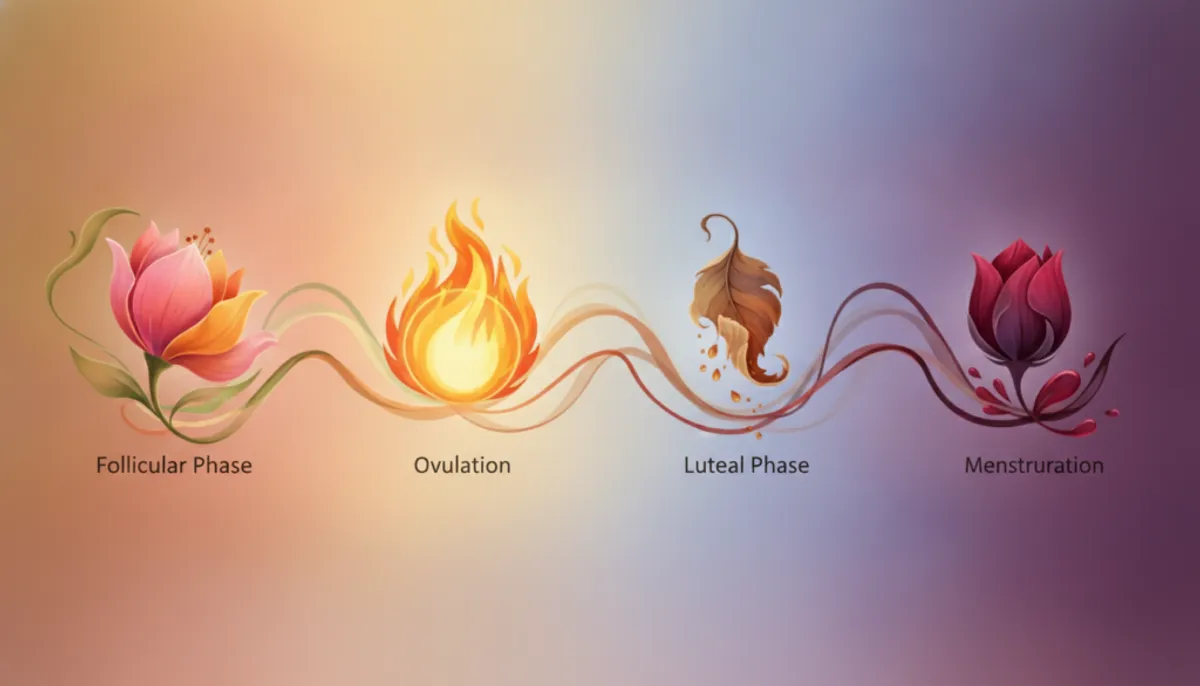 cycle menstruel phases