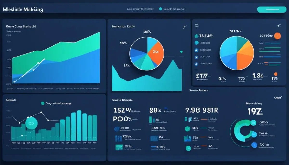 Digital marketing metrics dashboard Digital marketing metrics dashboard