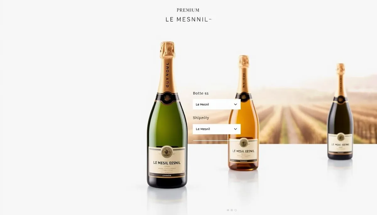 How to Buy Premium Le Mesnil Champagne Online in the United States