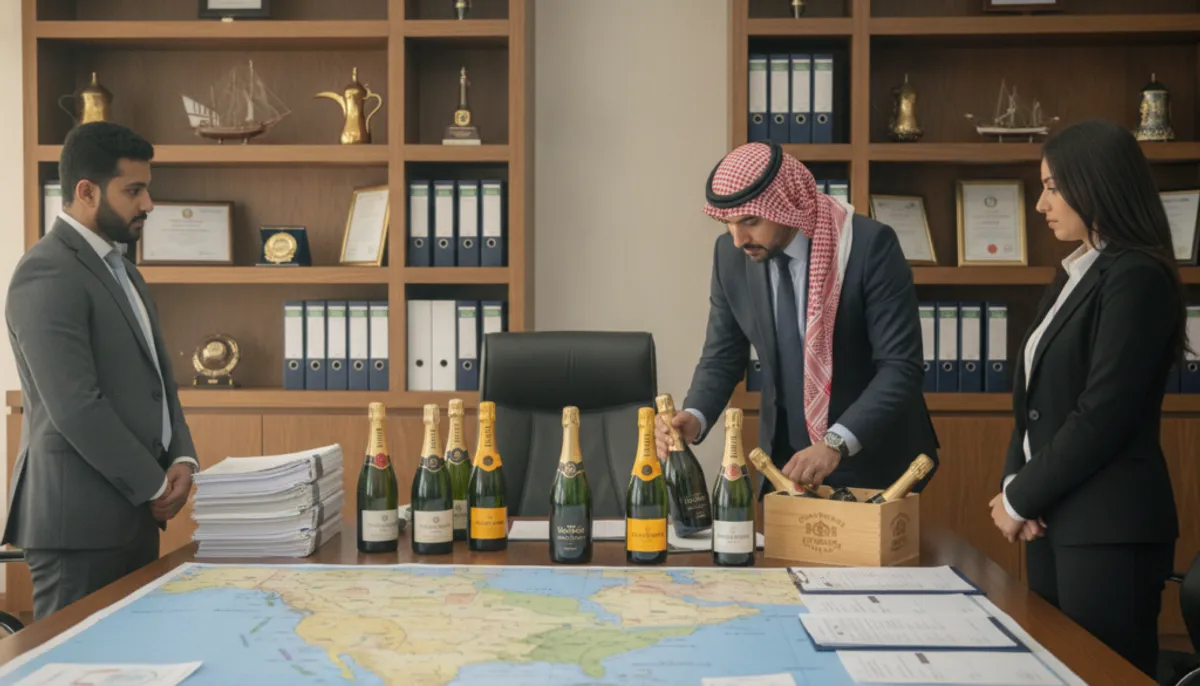 importing champagne into Saudi Arabia importing champagne into Saudi Arabia