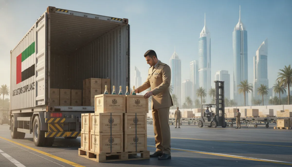 importing champagne into UAE importing champagne into UAE