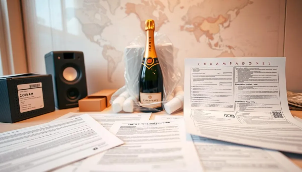 International shipping regulations for champagne gifts International shipping regulations for champagne gifts