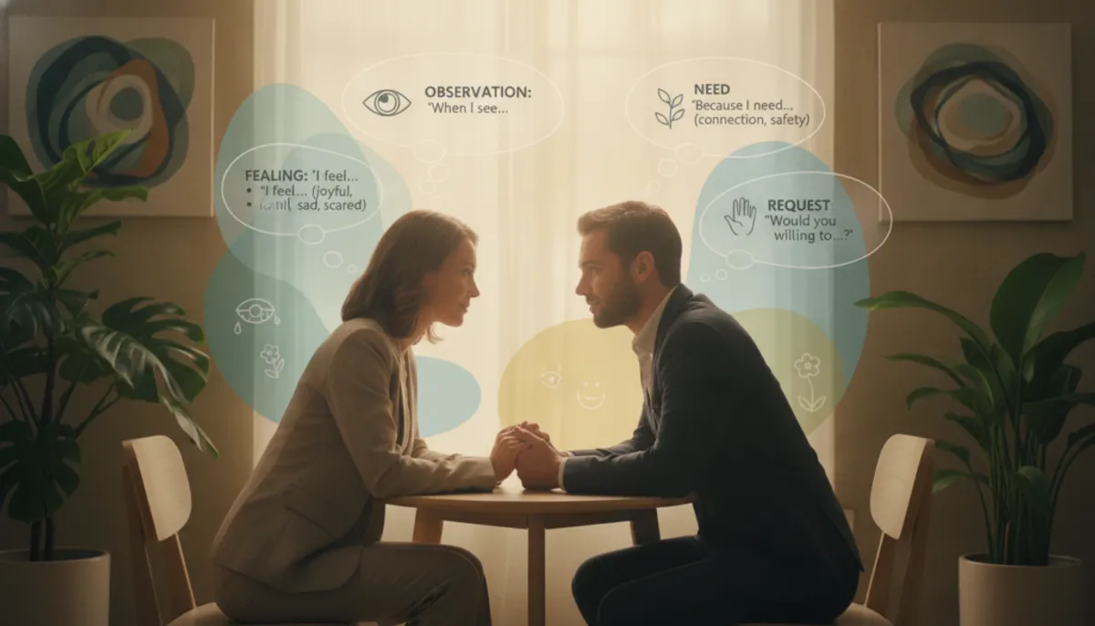 processus de communication non violente en couple