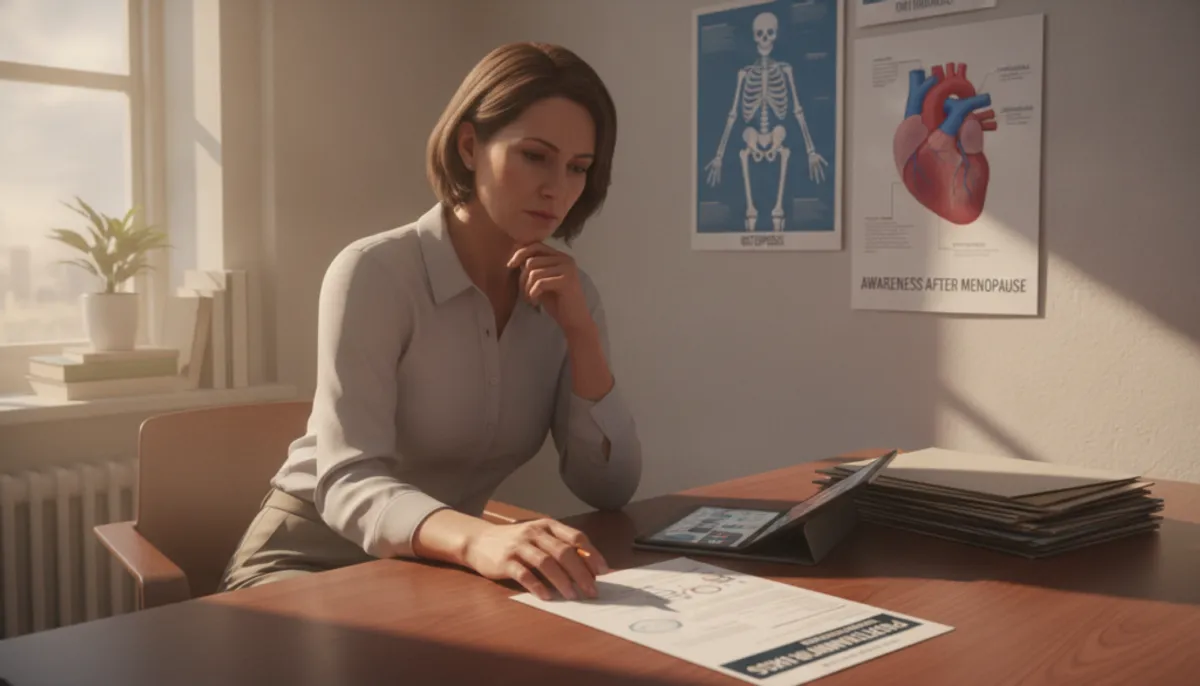 riesgos para la salud después de la menopausia