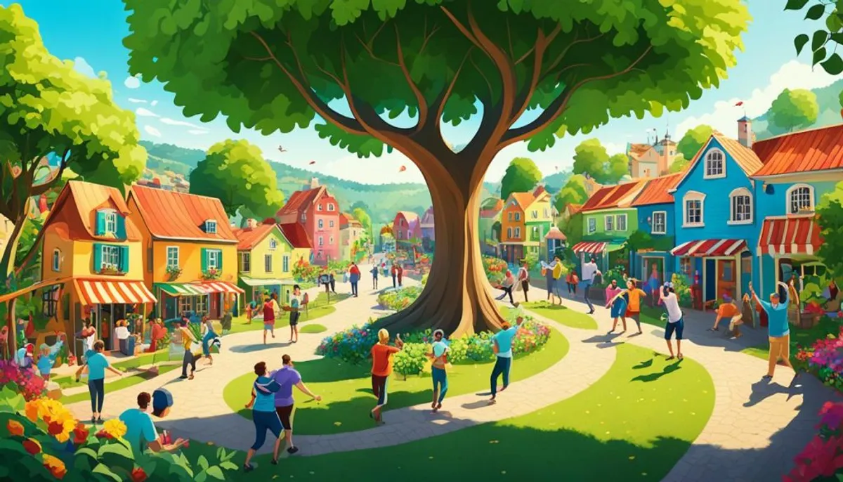 social networks village social networks village