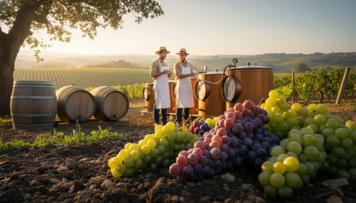 sparkling wine production