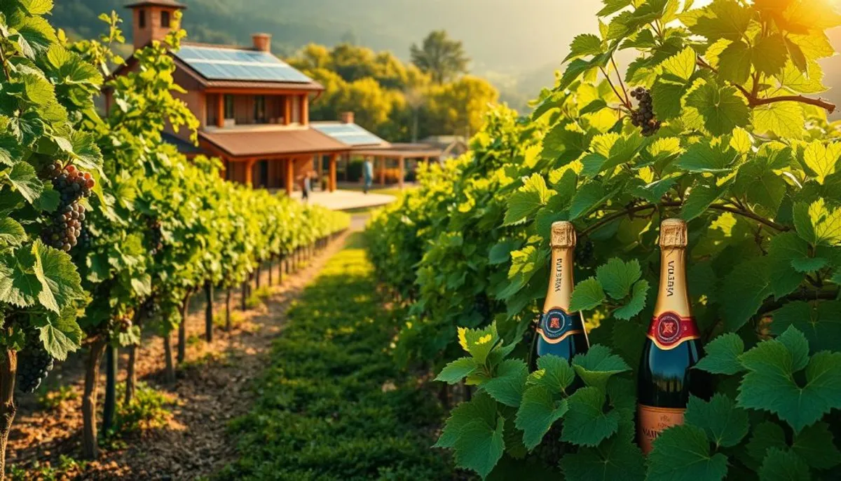Sustainable champagne production Sustainable champagne production