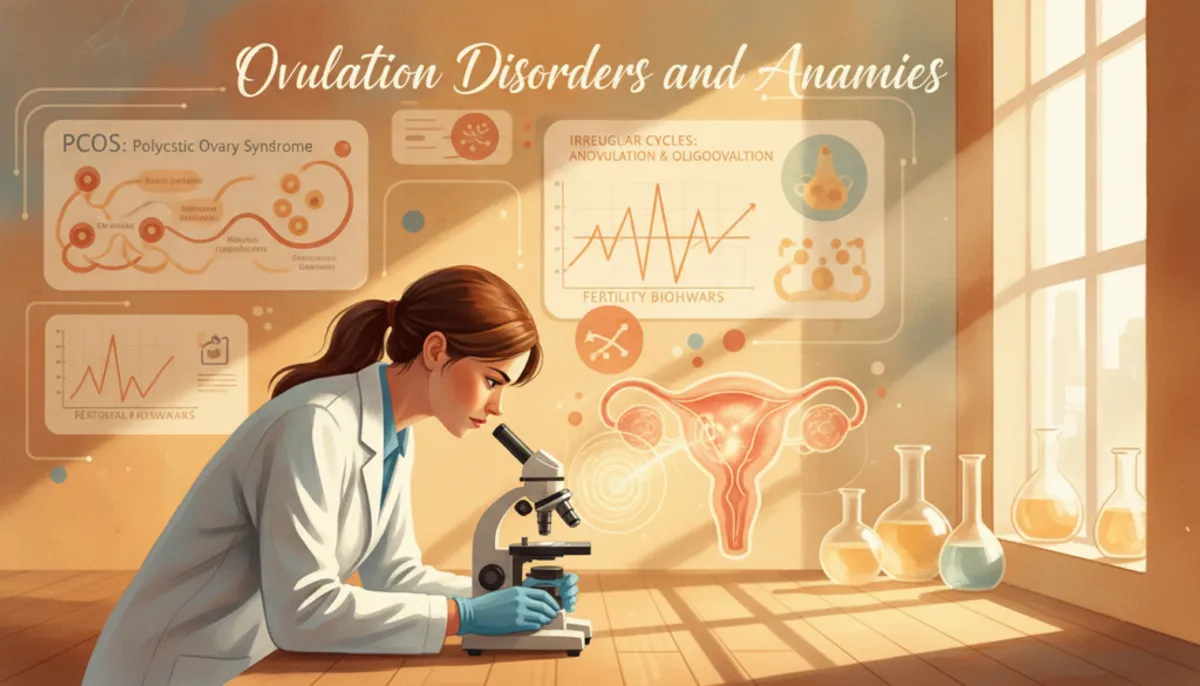 Troubles et anomalies de l'ovulation